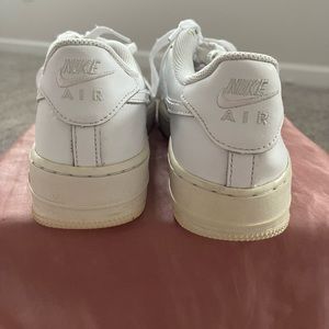 Nike AirForce 1, size 6Y, White.